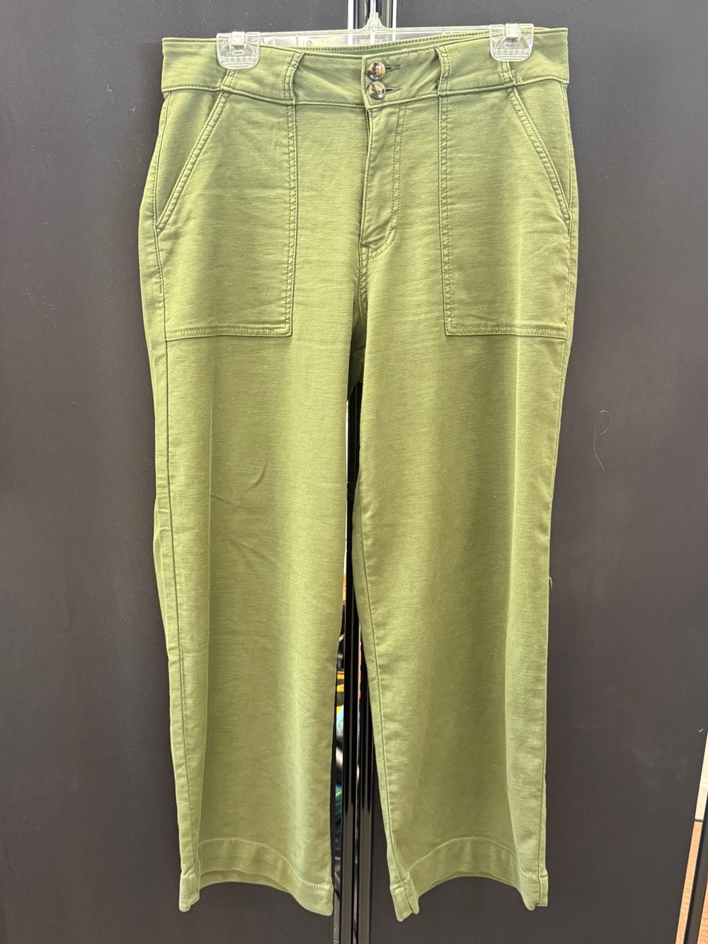 Maurices Olive Straight-Leg Utility Pants. Worn once!!!